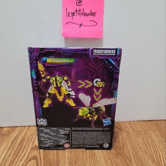Hasbro Transformers Legacy Deluxe Class Buzzsaw Action Figure - F4781 - Picture 2 of 6